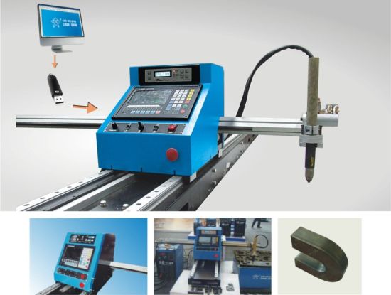 Автоматична малка CNC плазмена профилна машина за рязане на метални листове