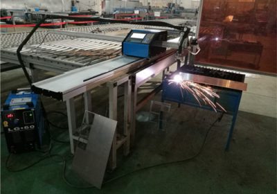 Китай производител Компютърно контролирани CNC плазмено рязане употреба за изрязани алуминий от неръждаема стомана / желязо / метал
