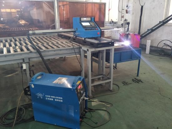 Въглеродна стомана CNC метални листове рязане машина huayuan мощност lgk плазмено рязане