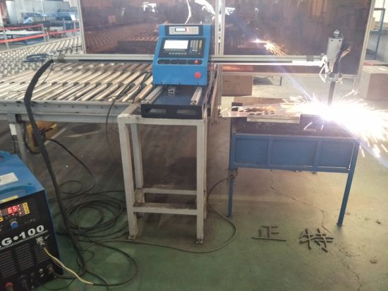 Chine висока конфигурация преносим cnc резачка плазма и пламък машина за рязане