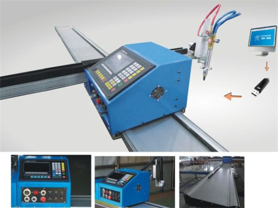 2018 Нова преносим тип Plasma Метална тръба машина за рязане, CNC метална тръба машина за рязане