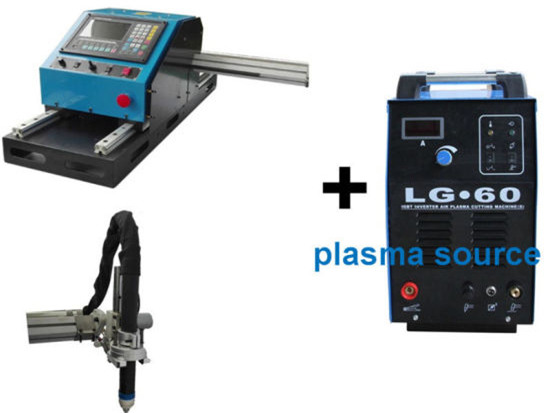 CE сертификат плазма рязане машина за неръждаема стомана / CNC плазма рязане комплекти